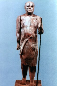 Figurine Statue, Egypt, 5th Dynasty. Artist: Unknown