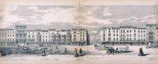 Panorama of London, 1849. Artist: George C Leighton