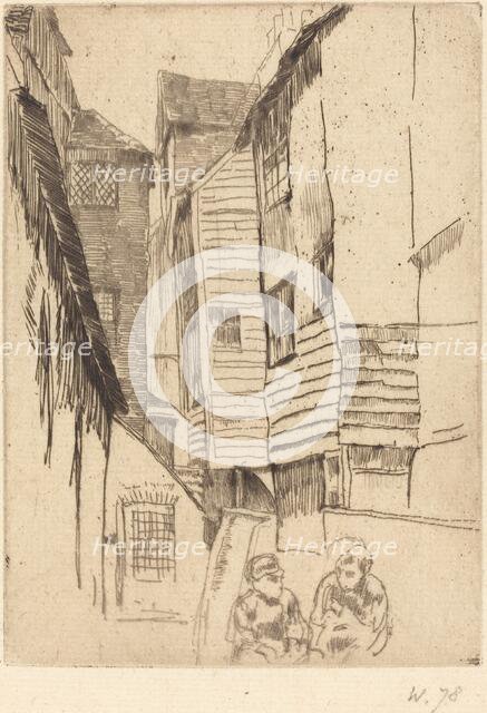 Little Smithfield, c. 1877. Creator: James Abbott McNeill Whistler.