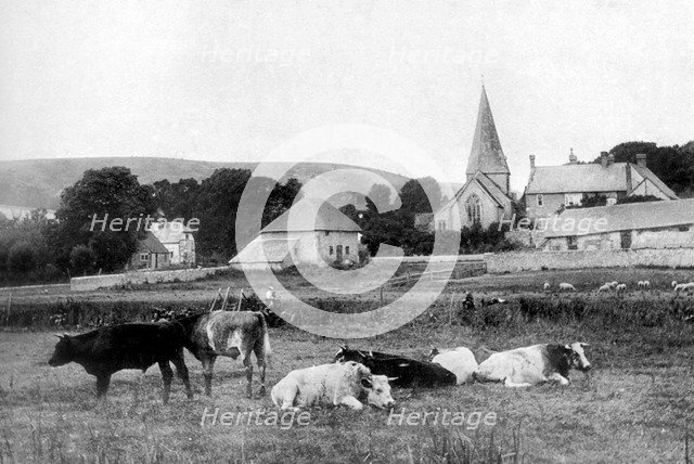 A village church, 1926. Artist: Unknown