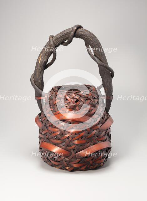 Tall, Globular Basket, n.d. Creator: Unknown.