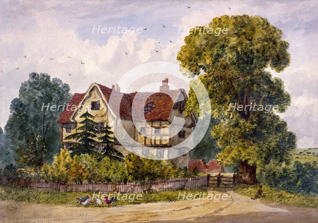 Kentish Town, London, 1834. Artist: Anon