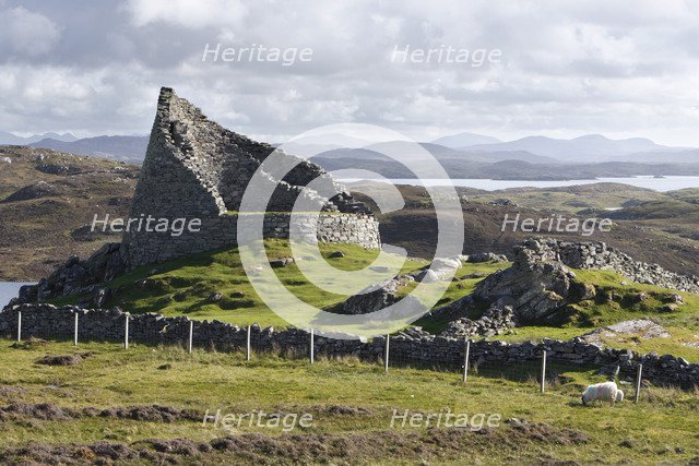 Dun Carloway, Isle of Lewis, Outer Hebrides, Scotland, 2009.