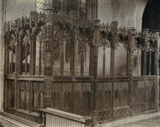 The Spring Chantry in the church of St Peter and St Paul, Lavenham, Suffolk. Creator: Unknown.