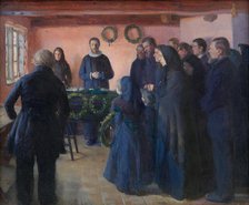 A Funeral, 1891. Creator: Anna Kirstine Ancher.