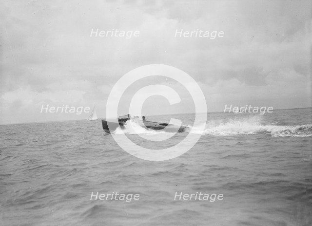 Motor launch, 1932. Creator: Kirk & Sons of Cowes.