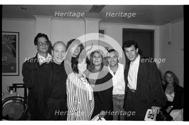 Manhattan Transfer, WEA Reception, London, 1988.   Artist: Brian O'Connor.