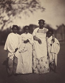 [Family Group], 1863. Creator: Désiré Charnay.