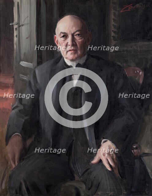 Siegmund Aschrott, 1911. Creator: Anders Leonard Zorn.