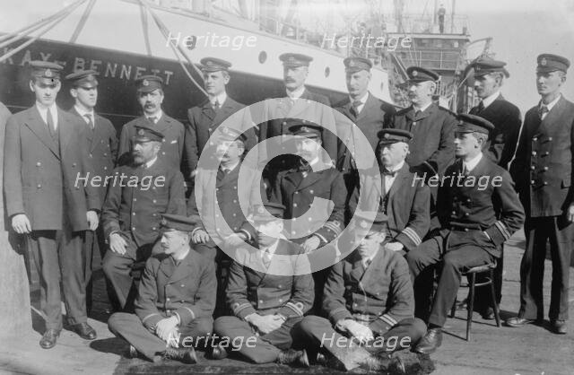 Capt. and crew of MACKAY-BENNETT, between c1910 and c1915. Creator: Bain News Service.