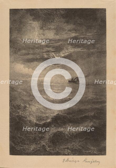 At Sea, c. 1883. Creator: Elbridge Kingsley.