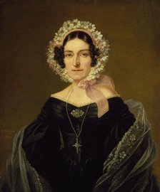Sofia Magdalena Cantzler, 1839. Creator: Carl Wilhelm Nordgren.