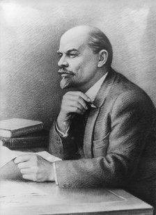 Vladimir Ilich Ulyanov (Lenin), Russian Bolshevik revolutionary and politician. Artist: Unknown