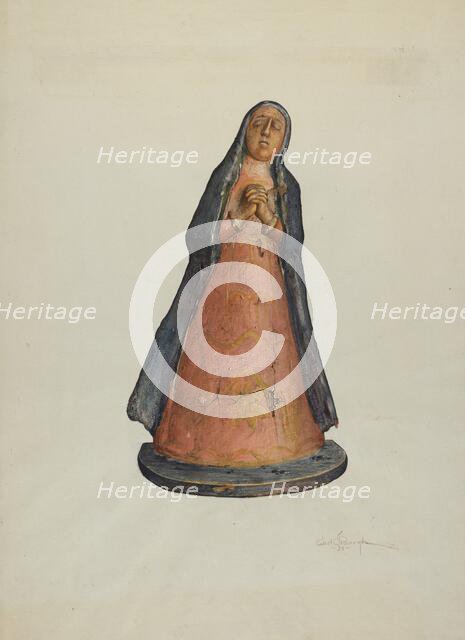 Bulto, 1939. Creator: Carl O'Bergh.