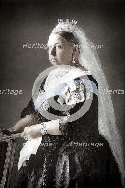 Queen Victoria of the United Kingdom, c1890. Artist: Unknown