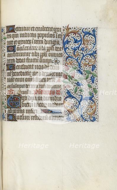Book of Hours (Use of Rouen): fol. 139r, c. 1470. Creator: Master of the Geneva Latini (French, active Rouen, 1460-80).