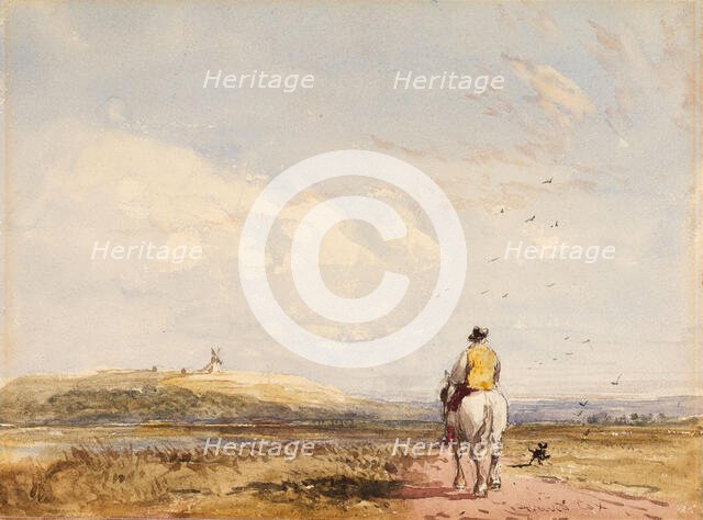 Going to the Mill, 1832-38. Creator: David Cox the Elder.