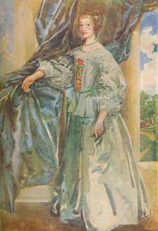 'A Woman of the Time of Charles I', 1907. Artist: Dion Clayton Calthrop.