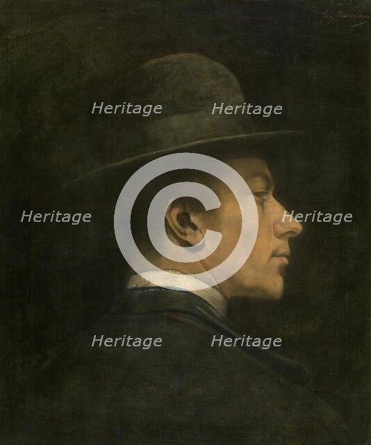 Portrait of a Man, c1900-1930. Creator: Eugene Laermans.