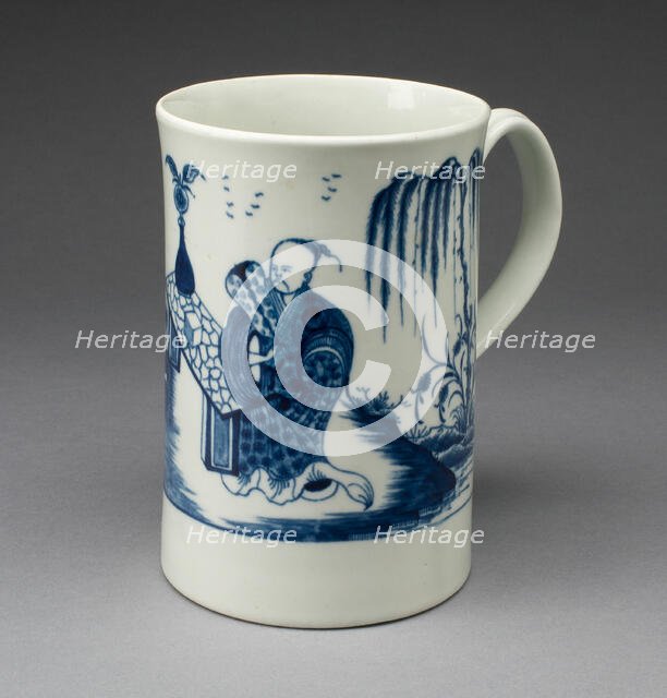 Mug, Worcester, 1765/75. Creator: Royal Worcester.