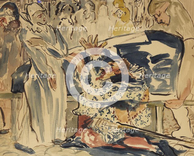 Gloucester and Princess Anne. Scene from Shakespeare's Richard III. Creator: Ernst Josephson.