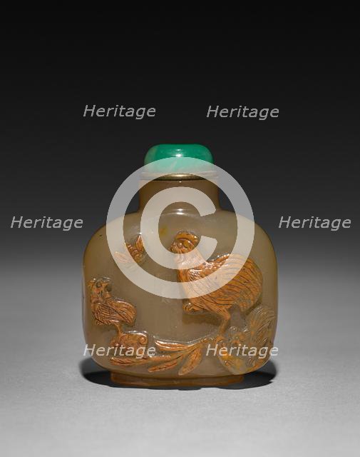 Snuff Bottle, 1644-1912. Creator: Unknown.