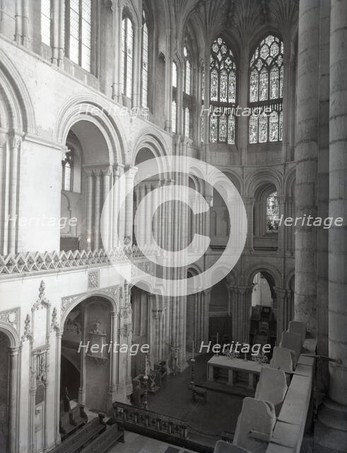Norwich Cathedral, Norfolk, c1955. Creator: Arthur Charles Kirby Ware.