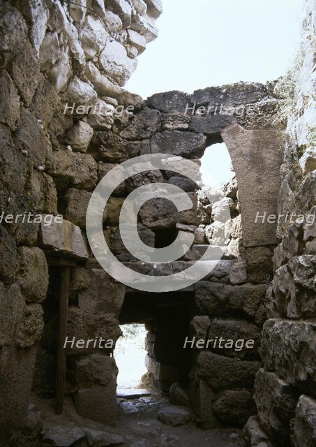 Nurarghe  of Palmavera, Alghero, Sardinia, Nuragic civilization, Bronze Age, (2000). Creator: LTL.