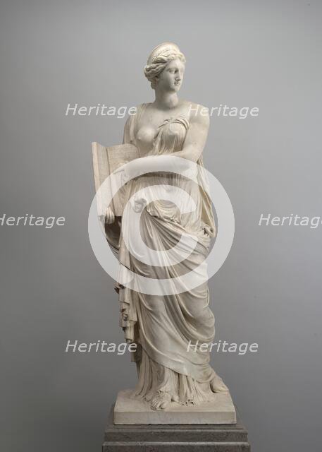 Calliope, c. 1763. Creator: Augustin Pajou.