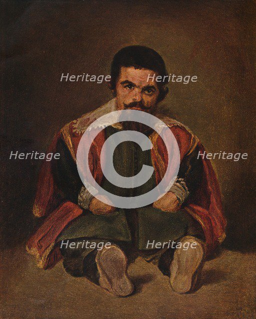 Portrait of Sebastian de Morra, c1645, (1902). Artist: Diego Velasquez