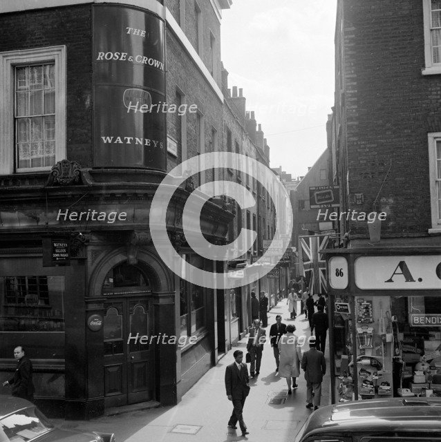 St Anne's Court, Soho, City of Westminster, London, early 1960s. Artist: John Gay.