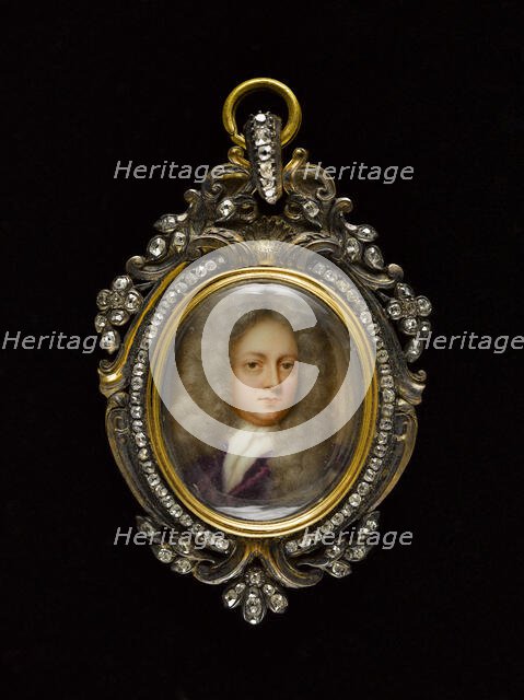 Portrait d'un jeune homme, between 1700 and 1720. Creator: Ecole Francaise.