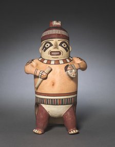 Male Effigy Vessel, 100-650 . Creator: Unknown.