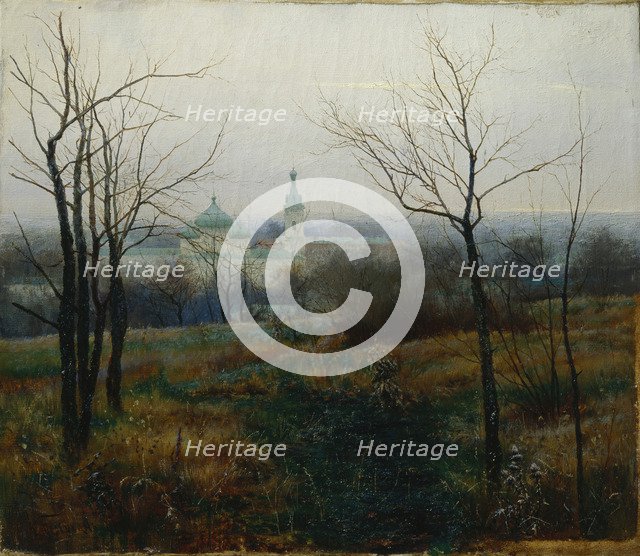 Autumn is Over, 1887. Artist: Pervukhin, Konstantin Konstantinovich (1863-1915)