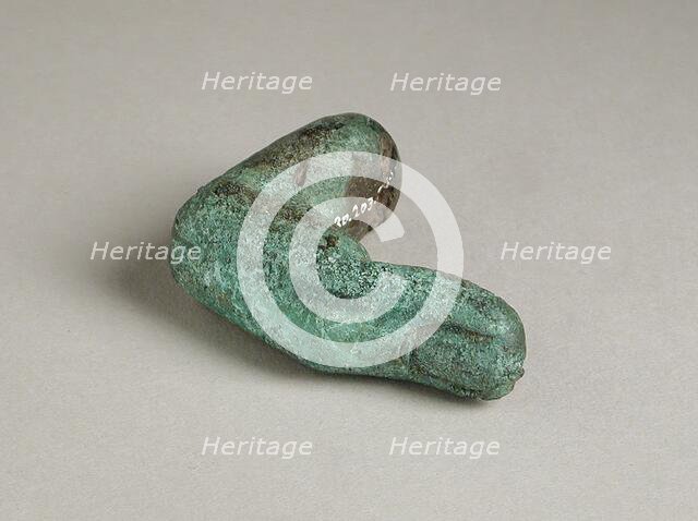 Figure of a Bent Human Index Finger, Ptolemaic Period-Roman Period (332 BCE-395 CE) or later. Creator: Unknown.