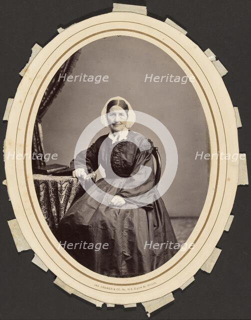 Mrs. Janet Drummond Davidson, before 1875. Creator: James Cremer.