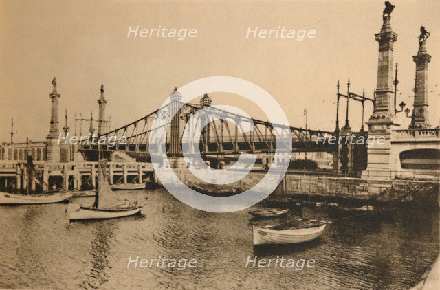 'de Smet De Naeyer Bridge',  c1928. Artist: Unknown.