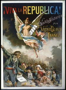 Long live the Republic !, 1893.  Creator: Blasco Ibáñez, Vicent (1867 - 1928).