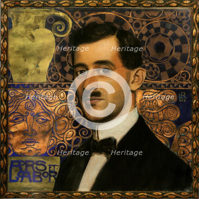 Ritratto dell'avvocato Giuseppe Gerola, 1918. Creator: Ratini, Luigi (1880-1934).