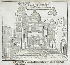 Church of the Holy Sepulchre, published 1486. Creator: Erhard Reuwich.