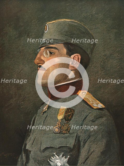 'Le Prince Alexandre de Serbie', 1916. Creator: Vladimir Betzitch.