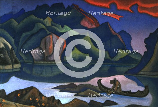 Hidden Treasure', 1947. Creator: Roerich, Nicholas (1874-1947).