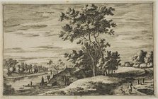 View Near Kampen, plate 4 from Views of Dutch Villages, c.1650. Creator: Roelant Roghman.