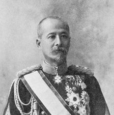 Kodama Gentaro, Japanese soldier and statesman, Russo-Japanese War, 1904-5. Artist: Unknown