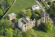 Hardwick Old Hall, a ruined early 16th century Great Hall, Derbyshire, 2025. Creator: Robyn Andrews.