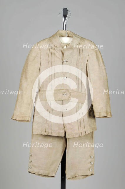 Norfolk suit, American, 1875. Creator: Unknown.