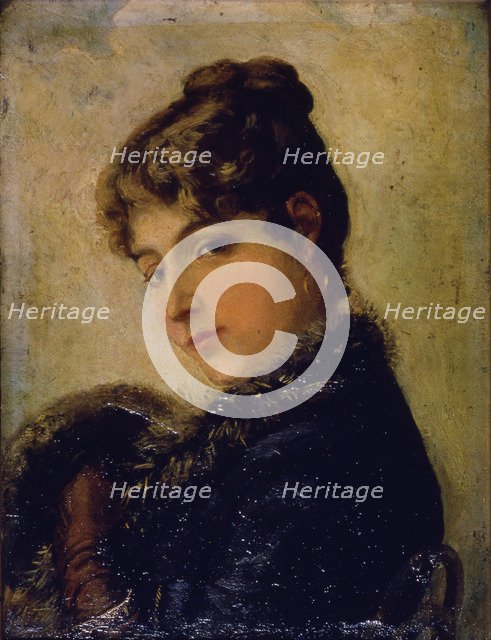  'Woman portrait' by Ramon Marti Alsina.