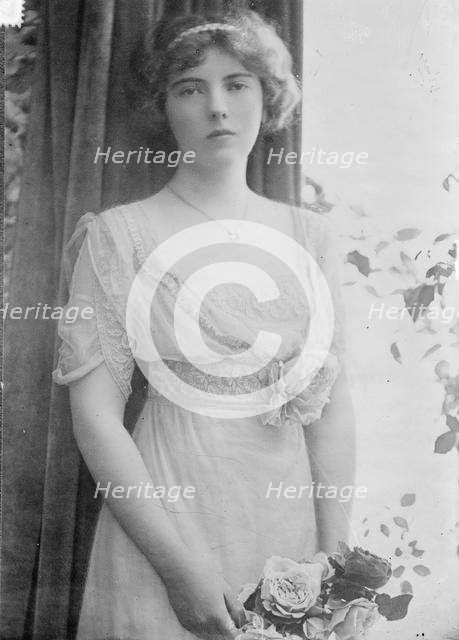 Countess Anastasia Mikhailovna de Torby (1892-1977), 1914. Artist: Anonymous  