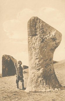 "Salbyk" mound. Stone "Balobal", 1904-1917. Creator: Unknown.