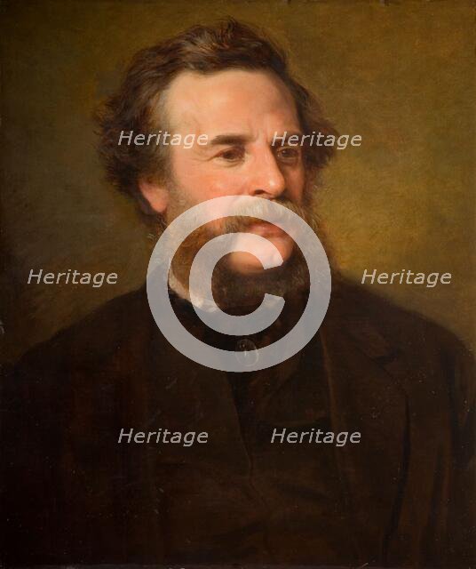 Portrait of Joseph Moore (1817-1892), 1870. Creator: William Thomas Roden.